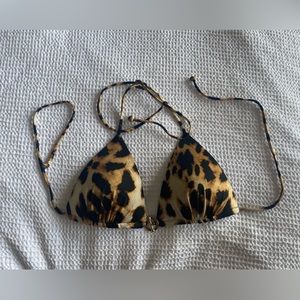 Victoria’s Secret Leopard Bikini Top